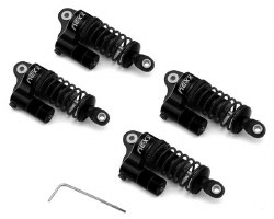 NEXX Racing Losi� NASCAR� Aluminum Oil-Filled Threaded Reservoir Shocks (Black)