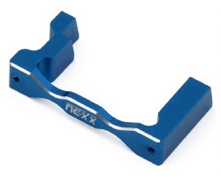 NEXX Racing Losi Micro-B Aluminum Servo Mount (Blue) (AGF RC A06CLS Servo)