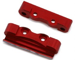 NEXX Racing Losi� Micro-B Aluminum Rear Hinge Pin Mount Set (Red)