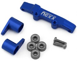 NEXX Racing Losi� Micro-B Aluminum Steering Rack Set (Blue)