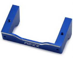 NEXX Racing Losi� Micro-B Aluminum Servo Mount (Blue)