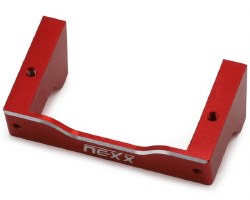 NEXX Racing Losi� Micro-B Aluminum Servo Mount (Red)