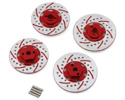 NEXX Racing MST FRX/RMX 2.5 Aluminum Disc Brake Hex Hub Set (Red) (4) (12mm)