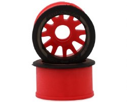 NEXX Racing Mini-Z RWD "JUD" EVO Rear Threaded Side-Wall Carbon Fiber Rims