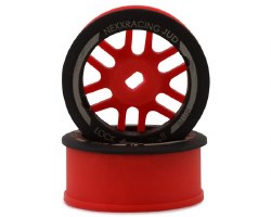NEXX Racing Mini-Z AWD "JUD" EVO Front Threaded Side-Wall Carbon Fiber Rims