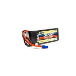 3200mAh 3S 11.1V 30C LiPo, EC3