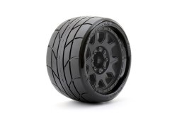 1/8 SGT 3.8 Super Sonic Belted Mounted Tires w/ Removable Hex Wheels (2)