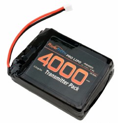 2S Spektrum DX9 / DX7S / DX8 / DX6 4000mAh 7.4 Lipo Transmitter TX Battery