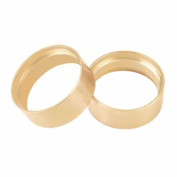 Brass 1.0 1.9 Wheels Clamp Rings, 2pcs