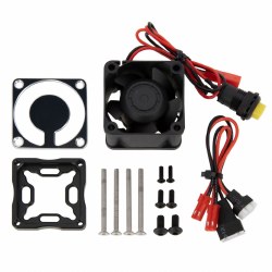 4028 ESC Cooling Fan, Black, for Hobbywing MAX6, MAX8, Arrma 6S Firma