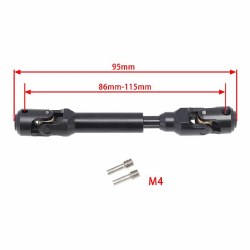Universal Spline Drive Shaft CVD 86-115mm (1) TRX-4 Wraith SCX10