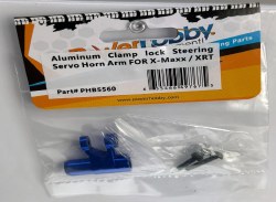 Aluminum Clamp Lock Steering Servo Horn Arm, for Traxxas X-Maxx / XRT