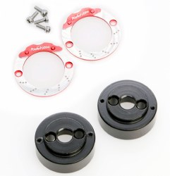 Brass Rear Counterweight with Brake Adapter, For Traxxas TRX-4M