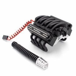 "V8 Engine Motor Heatsinks & Cooling Fan, for TRX-4 / SCX10"