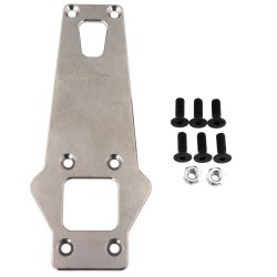"Titanium Chassis Rear Brace / Skid Plate, for Arrma Kraton Outcast Notorious Typhon"