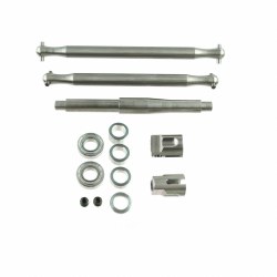 "Titanium Center Drive Shaft & Spool Combo, for Arrma Infraction / Felony / Limitless (V1)"