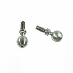 "Titanium Pillow Ball Set (2), for Arrma Felony 6S"