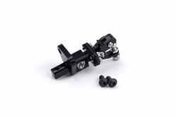Aluminum Tow Hook Trailer Hitch, Black, for Traxxas TRX-4M