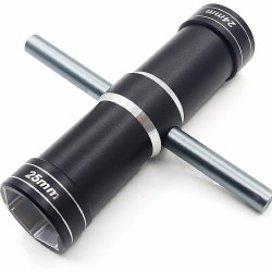 24mm/25mm/4mm/5mm Aluminum  4 way Hex Wheel Wrench