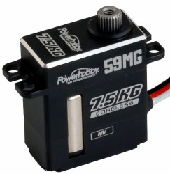 59MG High Speed Micro Titanium Gear Servo: Axial SCX24