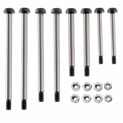 "Steel Lock-Nut Style Hinge-PinKit, for Slash 2WD / Rustler / Stampede"