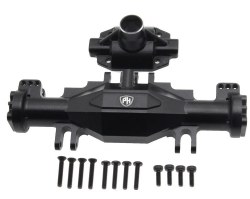 Aluminum Front or Rear Axle Housing Set, Black, for Losi Mini LMT