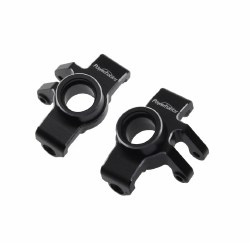 Aluminum Front Steering Knuckles, Black, for Arrma Grom