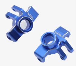 Aluminum Front Steering Knuckles, Blue, for Arrma Grom