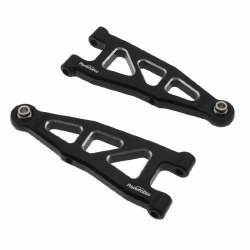 Aluminum Front Lower Arms, Black, for Arrma Grom