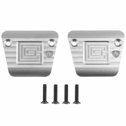 Power Hobby Titanium Rear Skid Plates, for Arrma Limitless V2