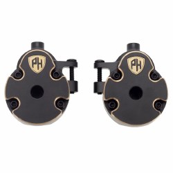 Brass Front Axle Portal Knuckle + Gear Cover, for Redcat Ascent-18