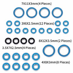 "Sealed Bearing Kit (30), for 1/18 Redcat Ascent-18"