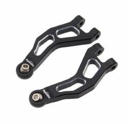 Aluminum Front Upper Arms, Black, for Arrma Mojave Grom