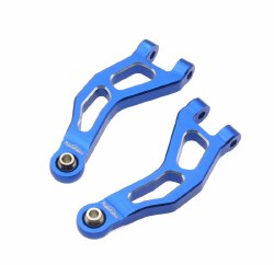 Aluminum Front Upper Arms, Blue, for Arrma Mojave Grom