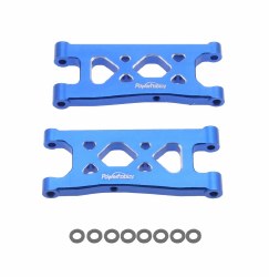 Aluminum Rear Lower Arms, Blue, for Arrma Mojave Grom