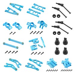 Aluminum Upgrade Conversion Kit, Blue, for Arrma Mojave Grom