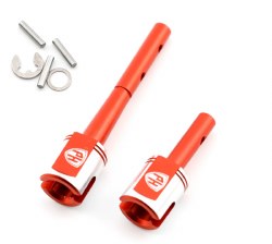 Aluminum Main Drive Shaft Joint Red, for Kyosho 1/10 Fazer Mk2