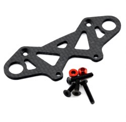 Carbon Fiber Front Bumper Support, for Kyosho Fazer