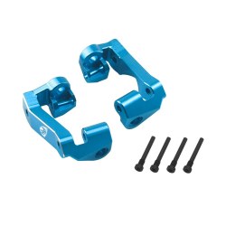 7075 Aluminum Front C Hub / Knuckle Arms Blue, for Traxxas Mini Maxx