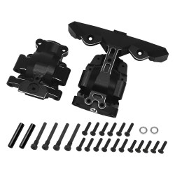 7075 Aluminum Front Gearbox Black, for Traxxas Mini Maxx