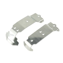 "Stainless Steel Chassis Armor Skid Plate, for Traxxas Mini Maxx"