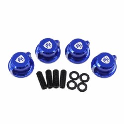 Aluminum Body Mount Thumb Screws Nuts, Blue, for Traxxas Slash