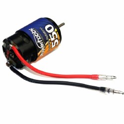 Power Hobby 550 Size 21T Brushed Motor, w/ Reverse Rotation, for Traxxas TRX-4