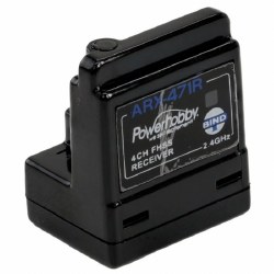 "ARX-471R 2.4G T-FHSS HV 4-Channel Receiver, Futaba Radio Compatible"