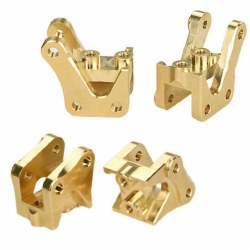 Axial RBX10 RYFT Brass Front Rear Link Mount Shock Mount Set