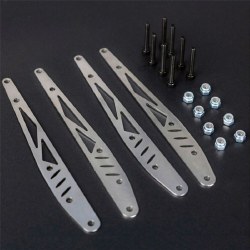 Axial RBX10 RYFT Stainless Steel Rear Arm Linkage Guard Reinforce Plate
