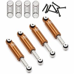 Aluminum 32mm Internal Spring Air Shocks, fits Axial SCX24 C10 Jeep Betty - Bronze