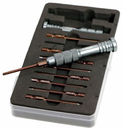 RC Hex Driver Tool Set Metric 0.9/1.3/1.5/2.0/2.5/3.0mm w/ 2 Handles
