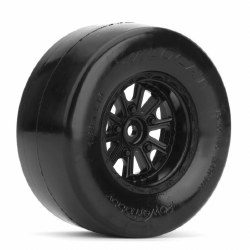 1/10 Mounted Wildcat Belted Rear 2.2/3.0 Drag Racing Tires Soft