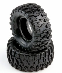 Defender 1.0 Micro Crawler Tires, 1/24, w/ Foams